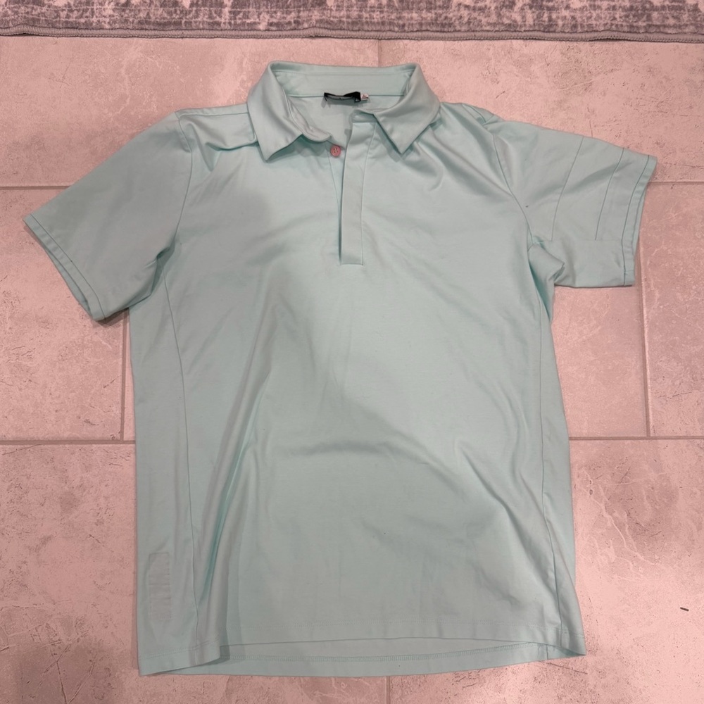 Rapha Men's Mint Green Polo Shirt